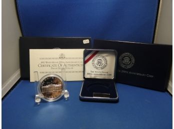 1992 White House 200th Anniversary Proof Silver Dollar Commemorative Coin