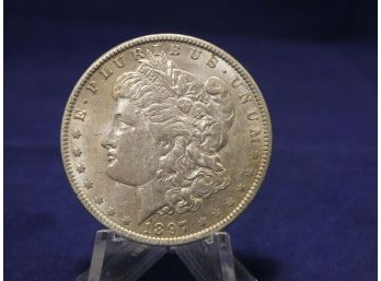 1897 O New Orleans Morgan Silver Dollar - Almost Uncirculated
