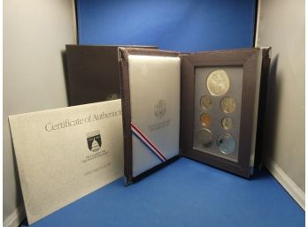 1989 US Silver Congressional Proof Silver Dollar Prestige Proof Set Set