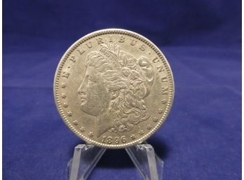 1896 Morgan Silver Dollar - Almost Uncirculated