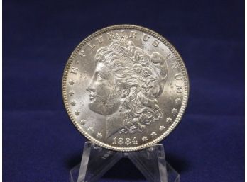 1884 Morgan Silver Dollar - Uncirculated
