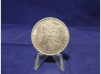 1900 Morgan Silver Dollar  -  Almost Uncirculated