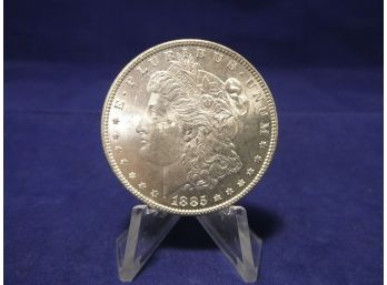 1885  Morgan Silver Dollar  -  Uncirculated