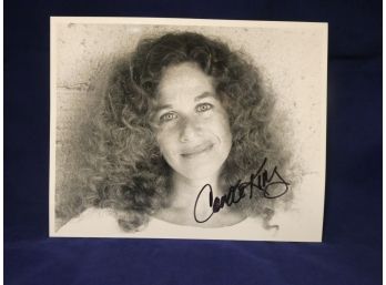 Carole King Signed Photo