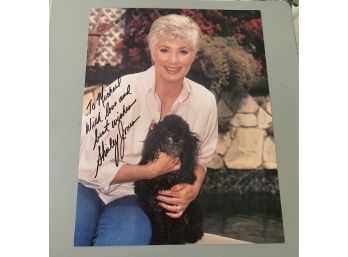 Signed 8 X 10 Glossy Photo Of Shirley Jones - The Partridge Family, The Music Man, And Oklahoma!