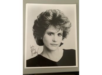 Signed 8 X 10 Glossy Photo Ally Sheedy - From Breakfast Club And Short Circuit