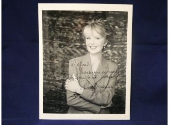 Shelley Fabares Signed B/W Photo -  Coach Donna Reed Show