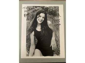 Signed 8 X 10 Glossy Photo Liv Tyler Autograph