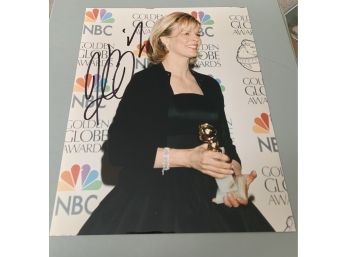Signed 8 X 10 Glossy Photo Kim Basinger COA - From 9 1/2 Weeks, L.a. Confidential, And 8 Mile