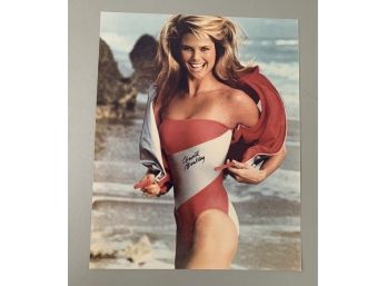 Signed 8 X 10 Glossy Photo Of Christie Brinkley - National Lampoon's Vacation