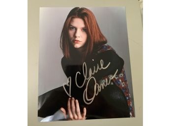 Signed 8 X 10 Glossy Photo Of Claire Danes - Les Miserables, The Family Stone