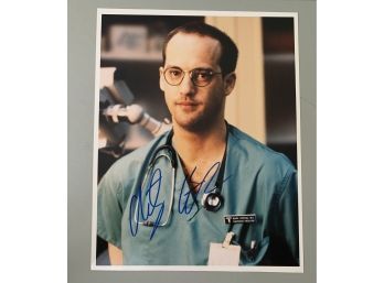 Signed 8 X 10 Glossy Photo Of Anthony Edwards - ER, Top Gun, And Zodiac