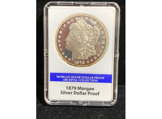 1879 Morgan Proof Dollar - Archival Replica Coin