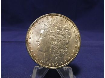 1888 Morgan Silver Dollar Uncriculated
