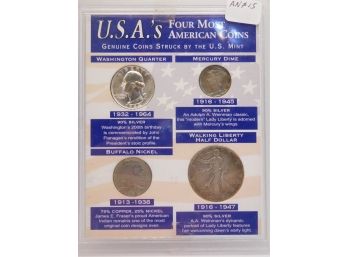 U.S.A'S Four Most American Coins