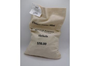 2006 US Westward Nickel Series United States Mint $50.00 Original Bank Bag