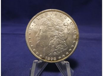 1898 Morgan Silver Dollar Uncriculated