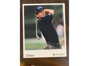 Brad Faxon  Signed Photo - PGA