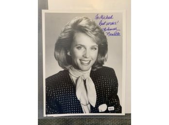 Deborah Norville  Signed B/W Photo & Letter  - NBC News