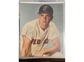 Tony Conigliaro  Signed Photo - Boston Red Sox