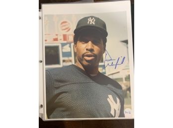 David Winfield  Signed Photo - New York Yankees