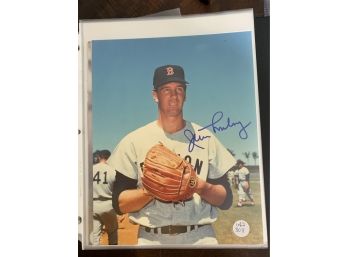 Jim Longborg  Signed Photo - Boston Red Sox