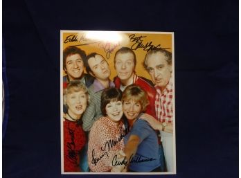 Cast Of Laverne & Shirley  Signed Photo - Penny Marshall