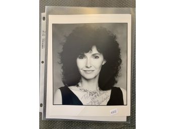 Mary Steenburgen Signed B/W Photo - Step Brothers