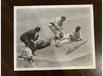Charlie Gehringer Signed Photo - Hall Of Famer Baseball - Dodgers
