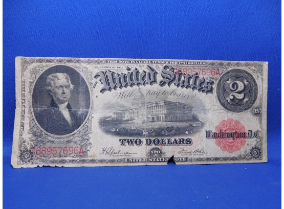 1917 $2 Legal Tender Note