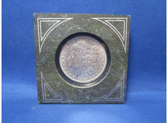 1885 Morgan Silver Dollar About Uncirculated