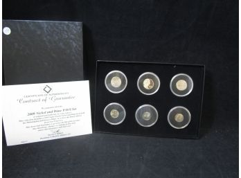 2009 Nickel & DIme P , D & S 6 Coin Set