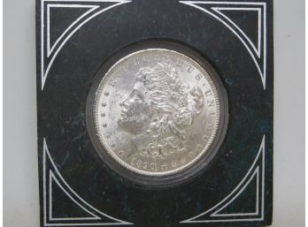 1890 US Silver Morgan Dollar