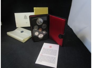1974 Canadian Proof Set With Silver Dollar