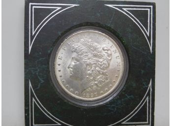 1897 US Silver Morgan Dollar