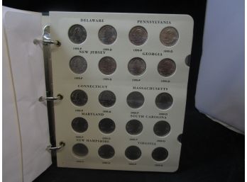 United States State Quarter Set With Book 1999 - 2009 84 Coin