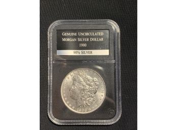 1900 Morgan Silver Dollar - Uncirculated