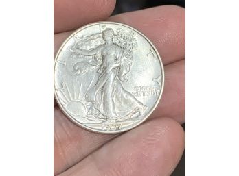 1937 Walking Liberty Silver Half Dollar - Uncirculated