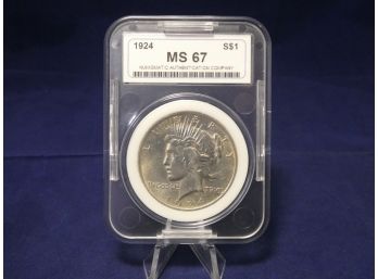 1924 Peace Silver Dollar - Uncirculated
