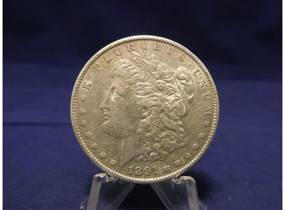 1891 S San Francisco Morgan Silver Dollar