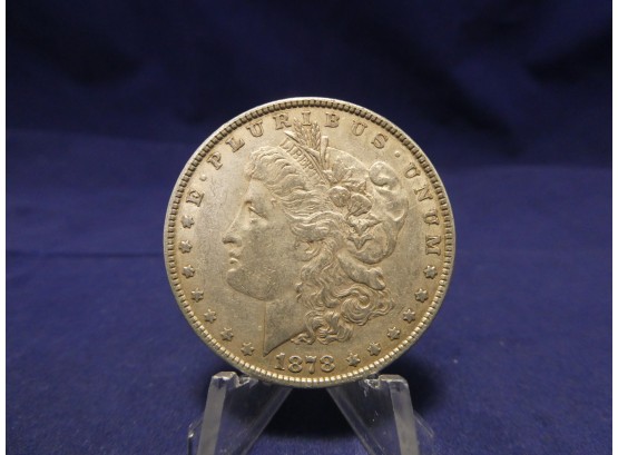 1878 7 Tail Feathers Morgan Silver Dollar - First Reverse