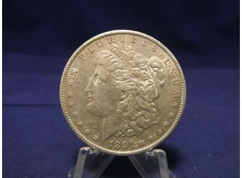 1891 S San Francisco Morgan Silver Dollar