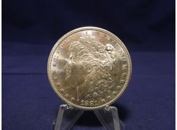 1881 S San Francisco Morgan Silver Dollar - Uncirculated