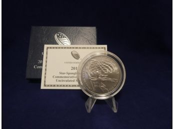 2012 Star Spangled Banner Uncriculated Commemorative Coin