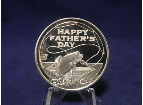 Father's Day   1 Oz .999 Silver Round