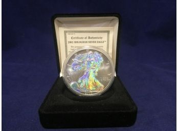 2003 Hologram Silver Eagle - Boxed