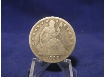 1856 O New Orleans Seated Liberty Silver Half Dollar
