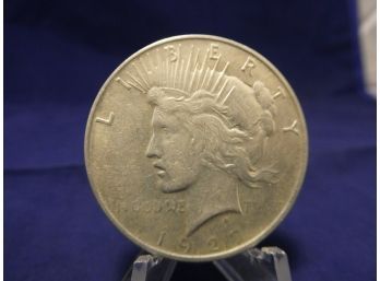 1927 D Denver Peace Silver Dollar