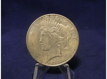 1928 S San Francisco Peace Silver Dollar - Key Date