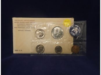 1965 United States 5 Coin Mint Set